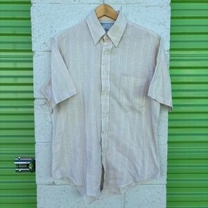 True Vintage 70's Sears Button Up Shirt Perma Prest size 16